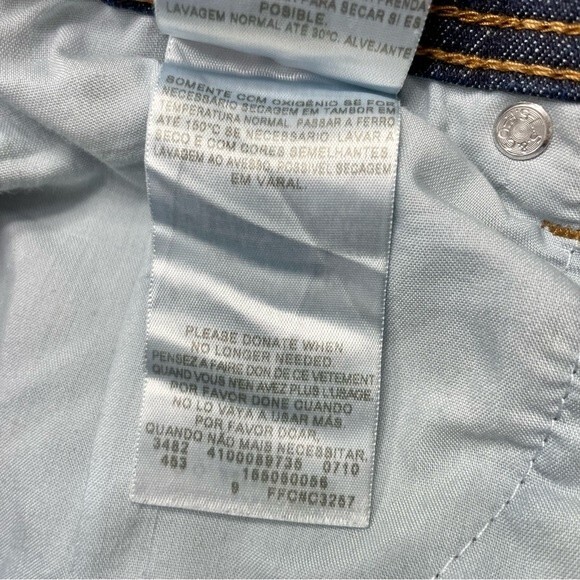 Levi’s Dark Wash 505 Straight Leg Jeans - Picture 4 of 5